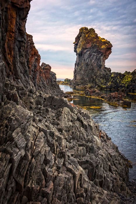 rocas playa Djupalonssandur peninsula Snaefellsnes que ver Islandia