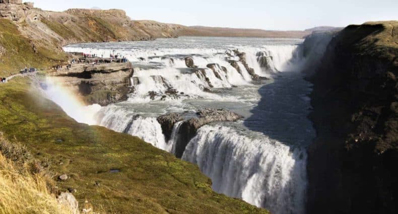 Gullfoss en el Círculo Dorado