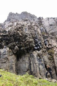 Columnas de basalto en Hafragil