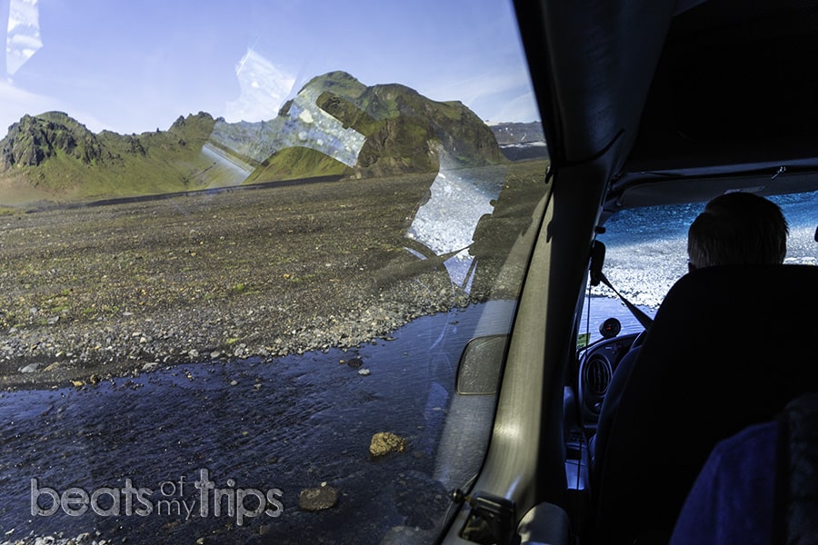 vadeo río Islandia mapa carreteras Islandia F roads conducir