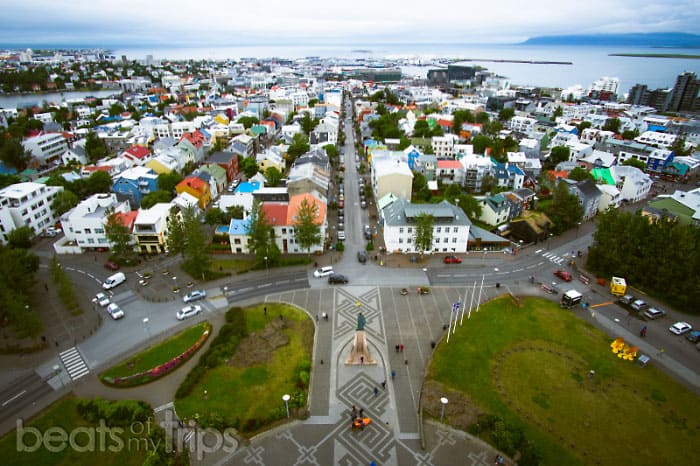 Vistas iglesia Hallgrímskirkja Que ver reykjavik Islandia viaje