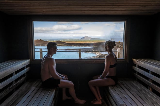 Sauna Baños termales Myvatn Nature Baths Jarðböðin piscina azul Norte Islandia