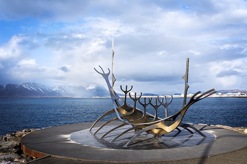 Solfar Sun Voyager Viajero Sol que ver Reikiavik un día Islandia